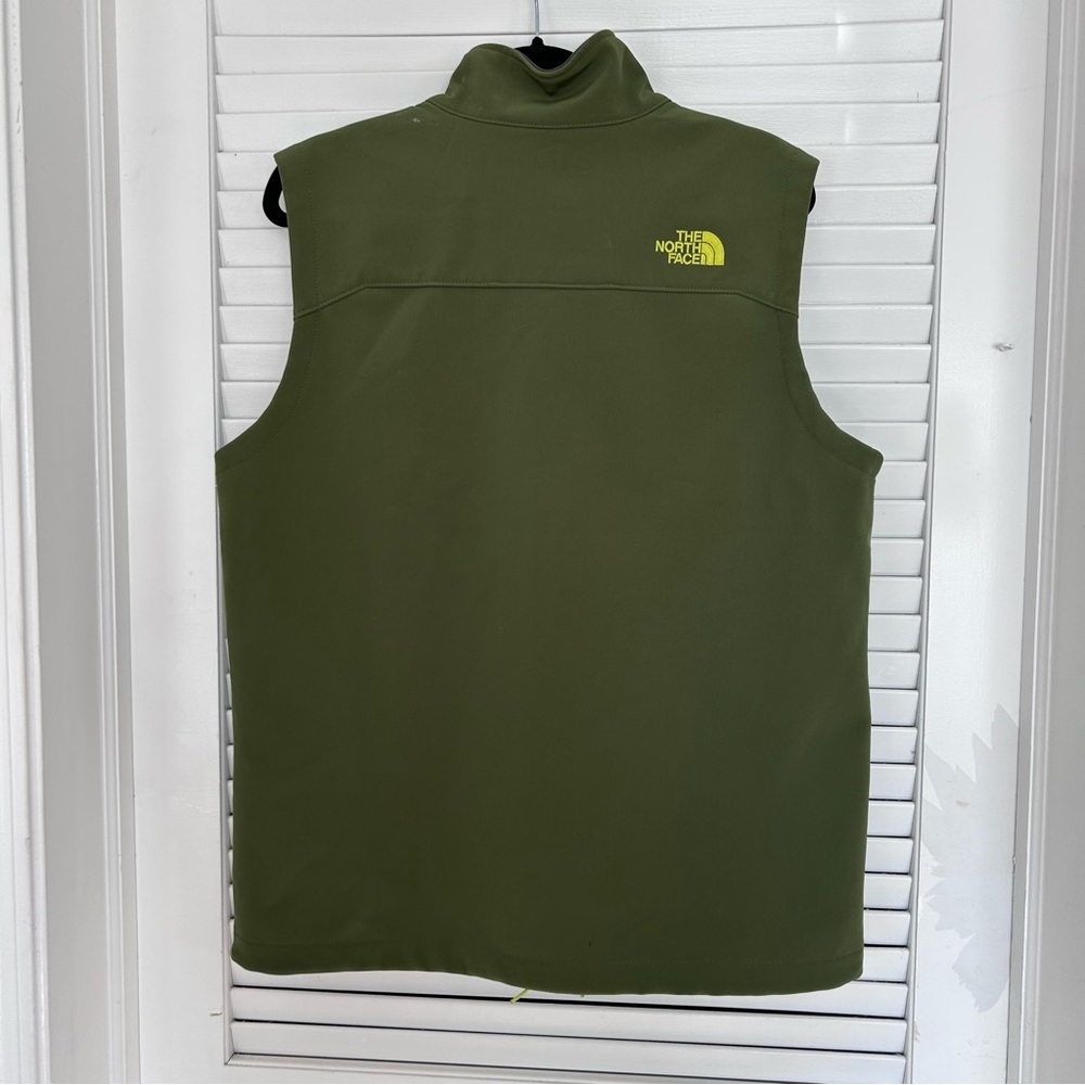 North Face Men's Apex Bionic Vest Green Medium wind resistant outdoor hiking - Picture 7 of 7